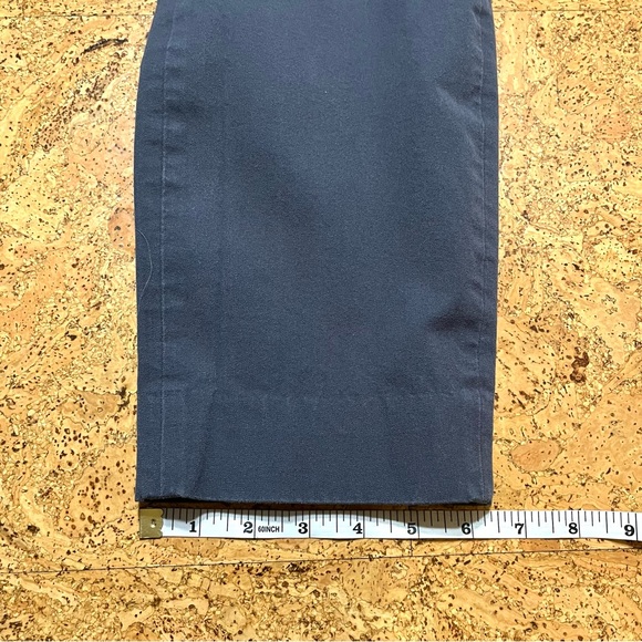 Everlane The Side-Zip Stretch Cotton Slate Gray Pants Sz 14 - Picture 16 of 16